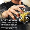 image:imageFranklin Sports NFL Football  Kids Foam Football  Soft Junior Size 85 Ball with 3D Logos  Perfect for Gameday  TailgatesNew Orleans Saints