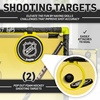 image:imageFranklin Sports Mini Hockey Goal Set  Indoor Knee Goal  2 Shinny Hockey Sticks  2 Mini Foam Balls  Pop Out Shooting Targets  All Star