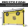 image:imageFranklin Sports Mini Hockey Goal Set  Indoor Knee Goal  2 Shinny Hockey Sticks  2 Mini Foam Balls  Pop Out Shooting Targets  All Star