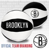 image:imageFranklin Sports NBA Toy Basketballs  2 Pack of Kids Soft Mini Basketballs for Over The Door  Indoor Hoops  NBA Fan ShopBrooklyn Nets