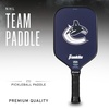 image:imageFranklin Sports NHL Team Pickleball Paddles  Official NHL Hockey Team Logo Pickleball Paddles  Signature Series 13MM Pickleball Paddle with MaxGrit  USA Pickleball USAPA ApprovedVancouver Canucks