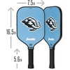 image:imageFranklin Sports NHL Team Pickleball Paddles  Official NHL Hockey Team Logo Pickleball Paddles  Signature Series 13MM Pickleball Paddle with MaxGrit  USA Pickleball USAPA ApprovedUtah Mammoth