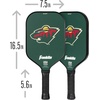 image:imageFranklin Sports NHL Team Pickleball Paddles  Official NHL Hockey Team Logo Pickleball Paddles  Signature Series 13MM Pickleball Paddle with MaxGrit  USA Pickleball USAPA ApprovedMinnesota Wild