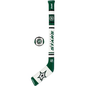 image:imageFranklin Sports NHL Team Mini Soft Hockey Stick Set  NHL Team Soft Foam Mini Hockey Stick and Ball  Great Toy for KidsDallas Stars
