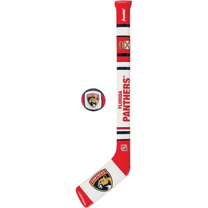 image:imageFranklin Sports NHL Team Mini Soft Hockey Stick Set  NHL Team Soft Foam Mini Hockey Stick and Ball  Great Toy for KidsFlorida Panthers