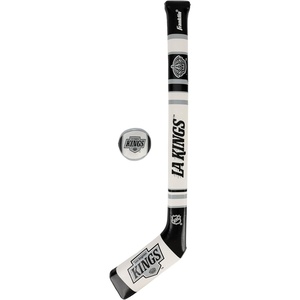 image:imageFranklin Sports NHL Team Mini Soft Hockey Stick Set  NHL Team Soft Foam Mini Hockey Stick and Ball  Great Toy for KidsLA Kings
