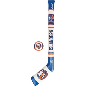 image:imageFranklin Sports NHL Team Mini Soft Hockey Stick Set  NHL Team Soft Foam Mini Hockey Stick and Ball  Great Toy for KidsNew York Islanders