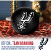 image:imageFranklin Sports Kids NBA Mini Foam Basketball  55 Inch Soft Toy Basketball for Indoor or Mini Over the Door HoopsSan Antonio Spurs