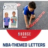 image:imageFranklin Sports NBA Horse Play Kids Basketball Game Set  2 Player Basketball Shooting Kit for Kids  HORSE Letters  Shot Markers  Game Sheet  Carry Bag Included  Ages 3