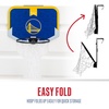 image:imageFranklin Sports NBA Team Over The Door Basketball Hoop  Kids Indoor Mini Basketball Hoop with Basketball  NBA Fan Shop Mini Hoop for Bedroom amp OfficeGolden State Warriors