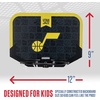 image:imageFranklin Sports NBA Team Over The Door Basketball Hoop  Kids Indoor Mini Basketball Hoop with Basketball  NBA Fan Shop Mini Hoop for Bedroom amp OfficeUtah Jazz 2