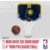 image:imageFranklin Sports NBA Team Over The Door Basketball Hoop  Kids Indoor Mini Basketball Hoop with Basketball  NBA Fan Shop Mini Hoop for Bedroom amp OfficeIndiana Pacers