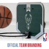 image:imageFranklin Sports NBA Team Over The Door Basketball Hoop  Kids Indoor Mini Basketball Hoop with Basketball  NBA Fan Shop Mini Hoop for Bedroom amp OfficeMilwaukee Bucks