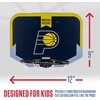 image:imageFranklin Sports NBA Team Over The Door Basketball Hoop  Kids Indoor Mini Basketball Hoop with Basketball  NBA Fan Shop Mini Hoop for Bedroom amp OfficeIndiana Pacers