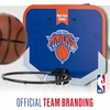 image:imageFranklin Sports NBA Team Over The Door Basketball Hoop  Kids Indoor Mini Basketball Hoop with Basketball  NBA Fan Shop Mini Hoop for Bedroom amp OfficeNew York Knicks