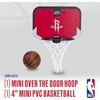 image:imageFranklin Sports NBA Team Over The Door Basketball Hoop  Kids Indoor Mini Basketball Hoop with Basketball  NBA Fan Shop Mini Hoop for Bedroom amp OfficeHouston Rockets