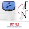 image:imageFranklin Sports NBA Team Over The Door Basketball Hoop  Kids Indoor Mini Basketball Hoop with Basketball  NBA Fan Shop Mini Hoop for Bedroom amp OfficeUtah Jazz