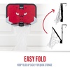 image:imageFranklin Sports NBA Team Over The Door Basketball Hoop  Kids Indoor Mini Basketball Hoop with Basketball  NBA Fan Shop Mini Hoop for Bedroom amp OfficeChicago Bulls
