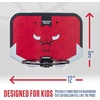 image:imageFranklin Sports NBA Team Over The Door Basketball Hoop  Kids Indoor Mini Basketball Hoop with Basketball  NBA Fan Shop Mini Hoop for Bedroom amp OfficeChicago Bulls