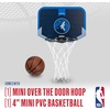 image:imageFranklin Sports NBA Team Over The Door Basketball Hoop  Kids Indoor Mini Basketball Hoop with Basketball  NBA Fan Shop Mini Hoop for Bedroom amp OfficeMinnesota Timberwolves