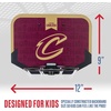 image:imageFranklin Sports NBA Team Over The Door Basketball Hoop  Kids Indoor Mini Basketball Hoop with Basketball  NBA Fan Shop Mini Hoop for Bedroom amp OfficeCleveland Cavaliers