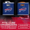 image:imageFranklin Sports NFL Storage Bins  Collapsible Cube Container  Basket  NFL Office Bedroom  Living Room  11x11Buffalo Bills