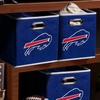 image:imageFranklin Sports NFL Storage Bins  Collapsible Cube Container  Basket  NFL Office Bedroom  Living Room  11x11Buffalo Bills