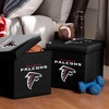 image:imageFranklin Sports NFL Storage Ottoman  Container  Folding Organizer Bins  Office Bedroom  Living Room Decor  14 x 14Arizona Cardinals