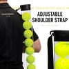 image:imageFranklin Sports Pickleball Tennis  Padel Ball Hopper Tubes  15 TennisPadel Ball  13 Pickleball Picker Upper Tubes  Quick Pickup  Storage  Balls Not IncludedPickleball