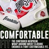 image:imageFranklin Sports Youth NCAA Football Receiver Gloves  Receiver Gloves for Kids  NCAA Team Logos and Silicone Palm  Youth Pair  Great for Games amp CostumesOhio State Buckeyes