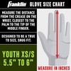 image:imageFranklin Sports Youth NCAA Football Receiver Gloves  Receiver Gloves for Kids  NCAA Team Logos and Silicone Palm  Youth Pair  Great for Games amp CostumesOhio State Buckeyes