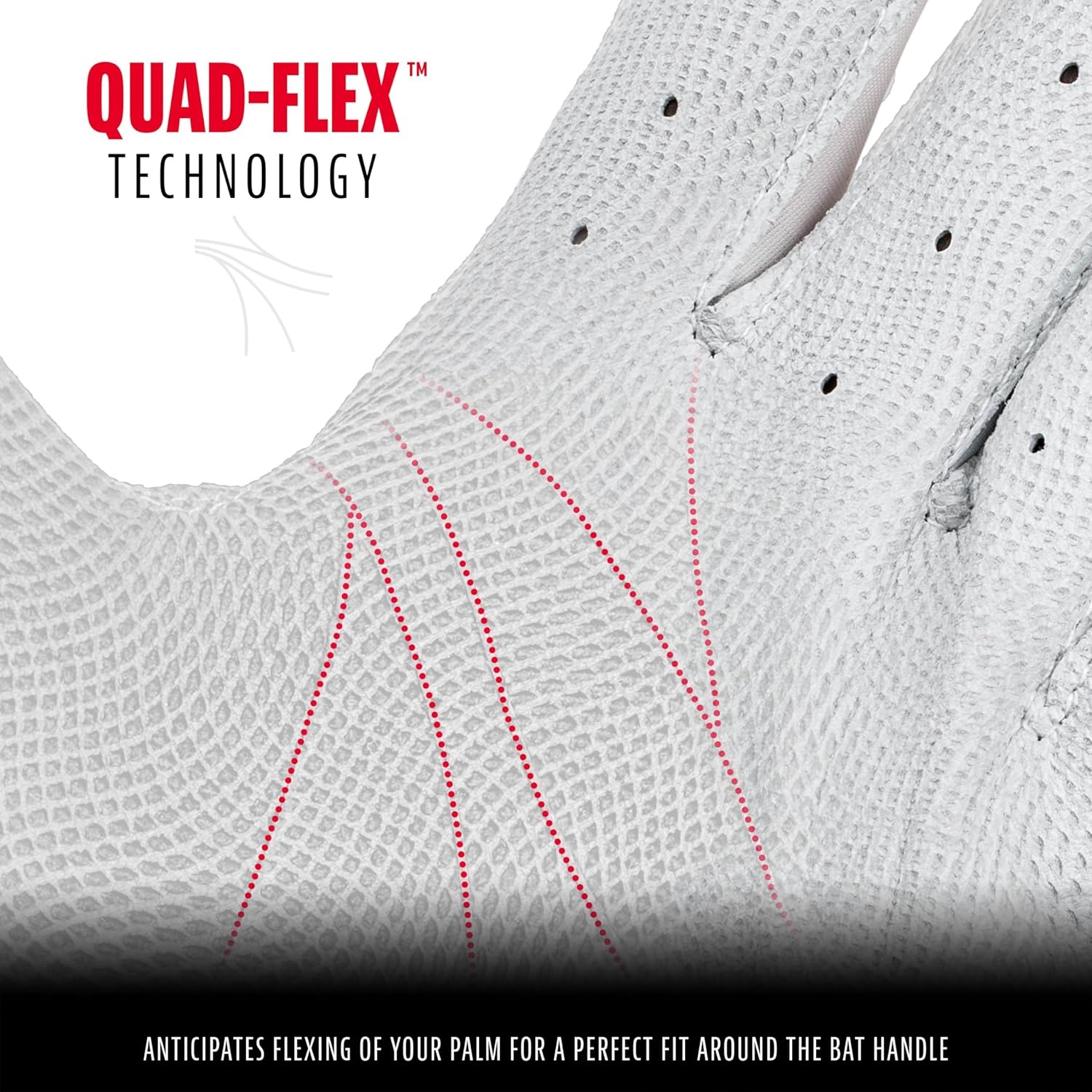 image:imageFranklin Sports MLB Baseball Batting Gloves  CFX Pro Youth and Adult  Baseball  Softball  Multiple Sizes  ColorsChrome White