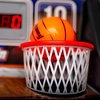 image:imageFranklin Sports Anywhere Basketball Arcade Game  Table Top Basketball Arcade Shootout Indoor Electronic Basketball GameElectronic Basketball BounceABucket  Basketball  Black