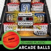 image:imageFranklin Sports Anywhere Basketball Arcade Game  Table Top Basketball Arcade Shootout Indoor Electronic Basketball GameElectronic Basketball BounceABucket  Basketball  Black