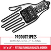 image:imageFranklin Sports Batting Glove Aerator Inserts  Dries Sweat  Eliminates Odor  Fits Baseball Softball Football Golf  Work Gloves  Adult  Kids SizesAdult