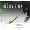 image:imageFranklin Sports Kids Ice Hockey Sticks  Ripper Junior  Youth Composite Hockey Sticks  Righty  Lefty 50Flex Ice Hockey Sticks  Textured Grip  55 Inch  42 Inch Youth Hockey SticksOlive
