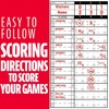 image:imageFranklin Sports MLB Baseball  Softball Scorebook  Book for Stats  Coaching Official Scorekeeper  25 Games