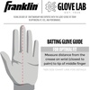 image:imageFranklin Sports MLB Baseball Gloves  Powerstrap Adult amp Youth Batting Gloves for Men Women Boys amp GirlsHiLite PearlNavy