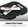 image:imageFranklin Sports Pickleball Paddle Edge Guard Tape  Edge Protection Tape for Paddle Heads  BlackWhiteFits 1214mm Paddles