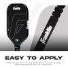 image:imageFranklin Sports Pickleball Paddle Edge Guard Tape  Edge Protection Tape for Paddle Heads  BlackWhiteFits 1214mm Paddles