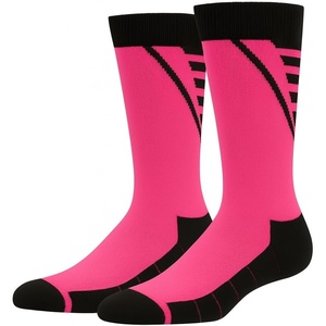 image:imageFranklin Sports NeoFit YouthKids Soccer Socks Medium Pink
