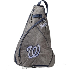 image:imageFranklin Sports MLB Team Licensed Crossbody Slingbak Baseball Shoulder Bag for Men amp WomenWashington Nationals