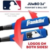 image:imageFranklin Sports MLB Kids Foam Baseball Bat  Ball SetBlue