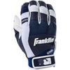 image:imageFranklin Sports Adult MLB XVent Pro Batting Gloves PairWhiteNavy