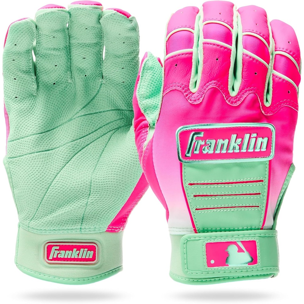 image:imageFranklin Sports MLB Baseball Batting Gloves  CFX Pro Youth and Adult  Baseball  Softball  Multiple Sizes  ColorsMint 4