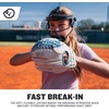 image:imageFranklin Sports CTZ FP Softball Glove  125 TrapezeWeb  White  Blue