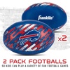 image:imageFranklin Sports NFL Buffalo Bills Mini Soft Kids Footballs  2 Pack of Kids Indoor  Outdoor Soft Sport Balls  4 Inch Team Toy Footballs for Kids  NFL Youth Fan Shop