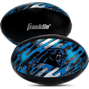 image:imageFranklin Sports NFL Carolina Panthers Mini Soft Kids Footballs  2 Pack of Kids Indoor  Outdoor Soft Sport Balls  4 Inch Team Toy Footballs for Kids  NFL Youth Fan Shop
