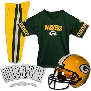 image:imageFranklin Sports NFL Kids Football Uniform Costume  Helmet Jersey  PantsGreen Bay Packers