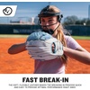image:imageFranklin Sports CTZ FP Softball Glove  120 BasketWeb  White  Blue